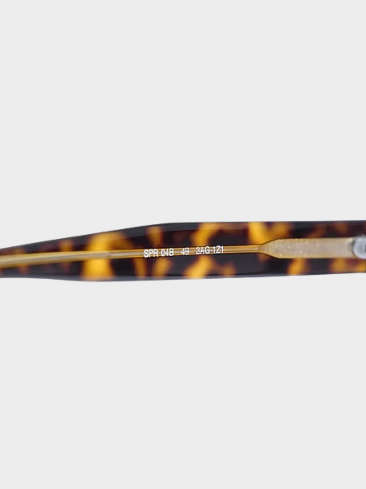 Prada SS 2001 Brown Tortoiseshell Sunglasses
