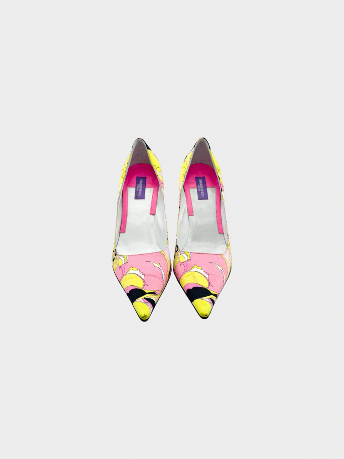 Emilio Pucci 2000s Multicoloured Pattern Pump