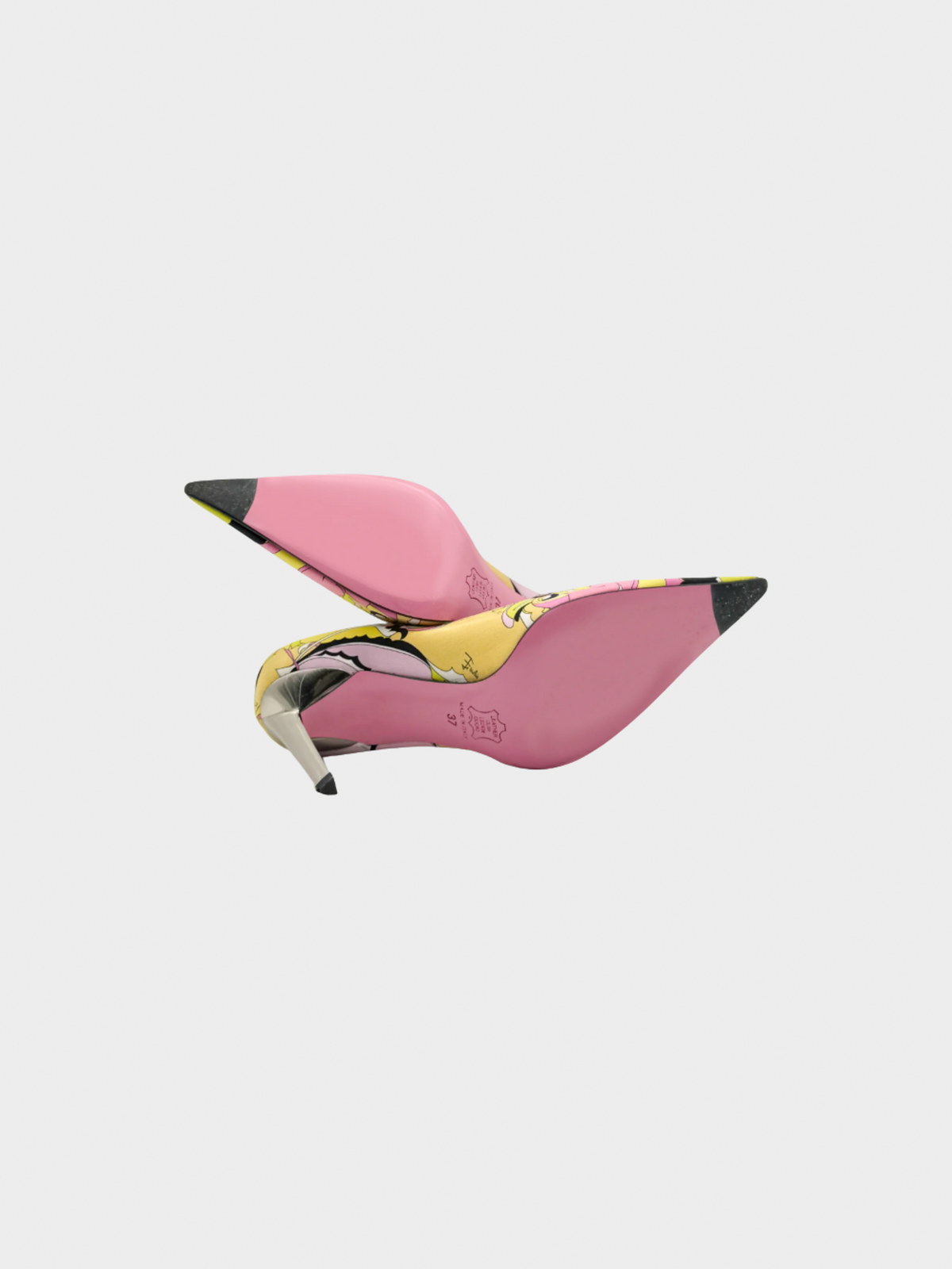 Emilio Pucci 2000s Multicoloured Pattern Pump