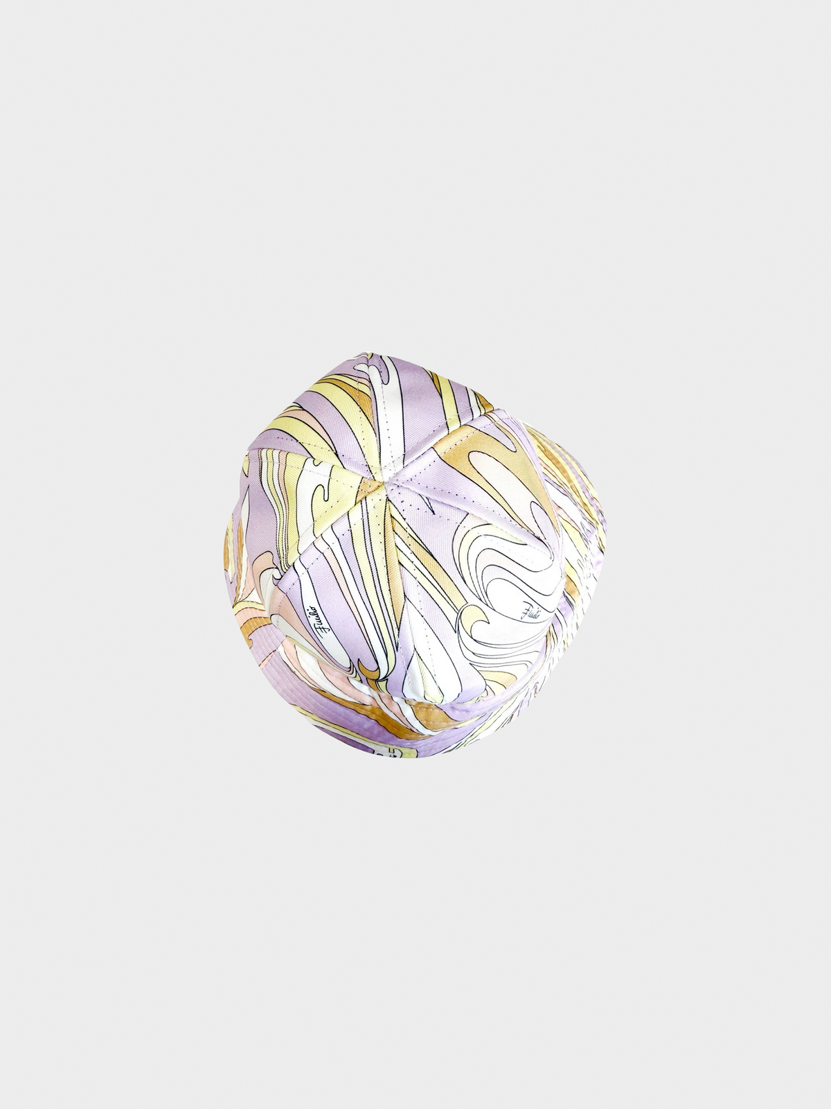 Emilio Pucci 2000s Multicolour Graphic Bucket Hat