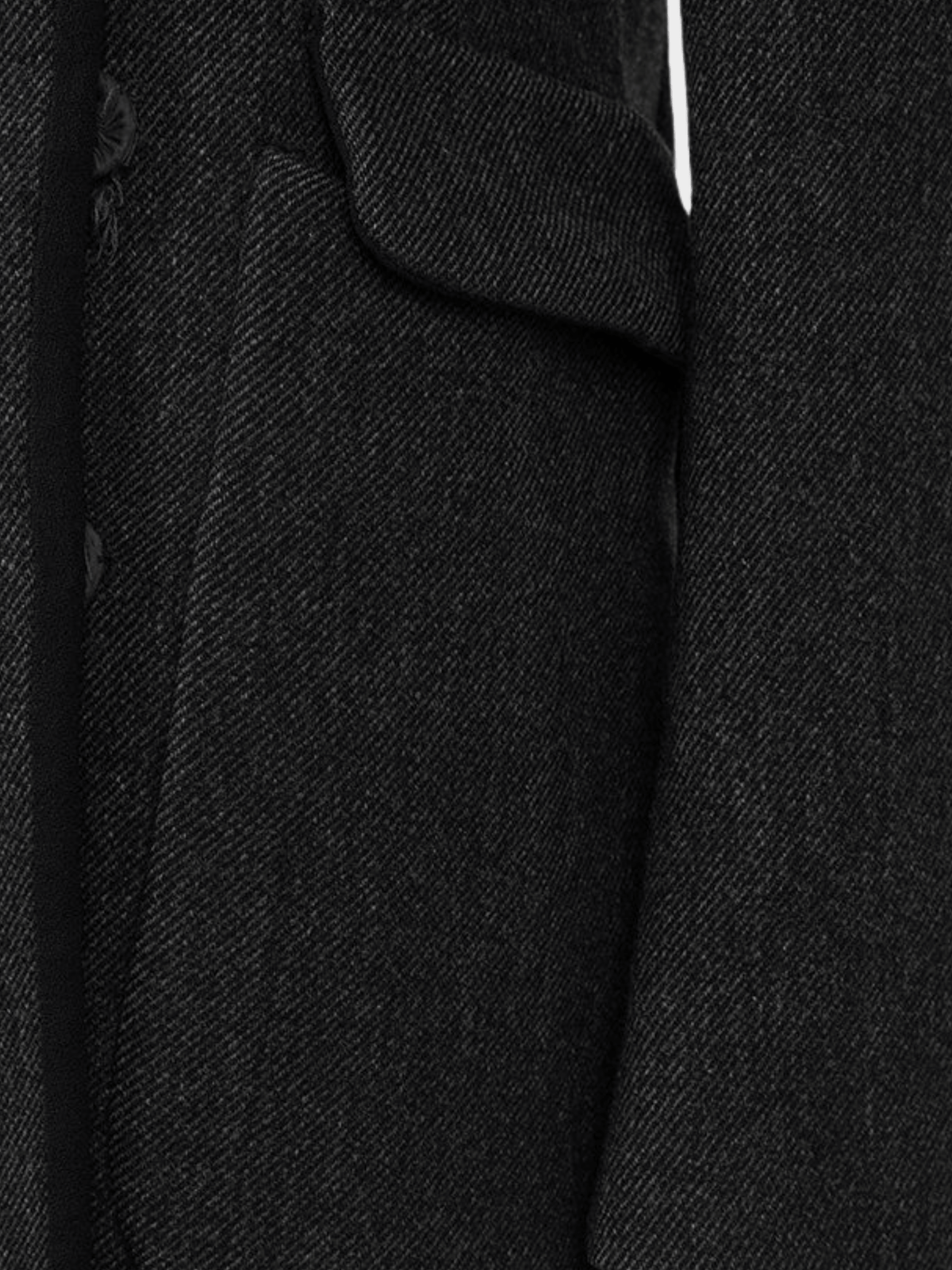 Prada FW 2001 Dark Grey Runway Coat