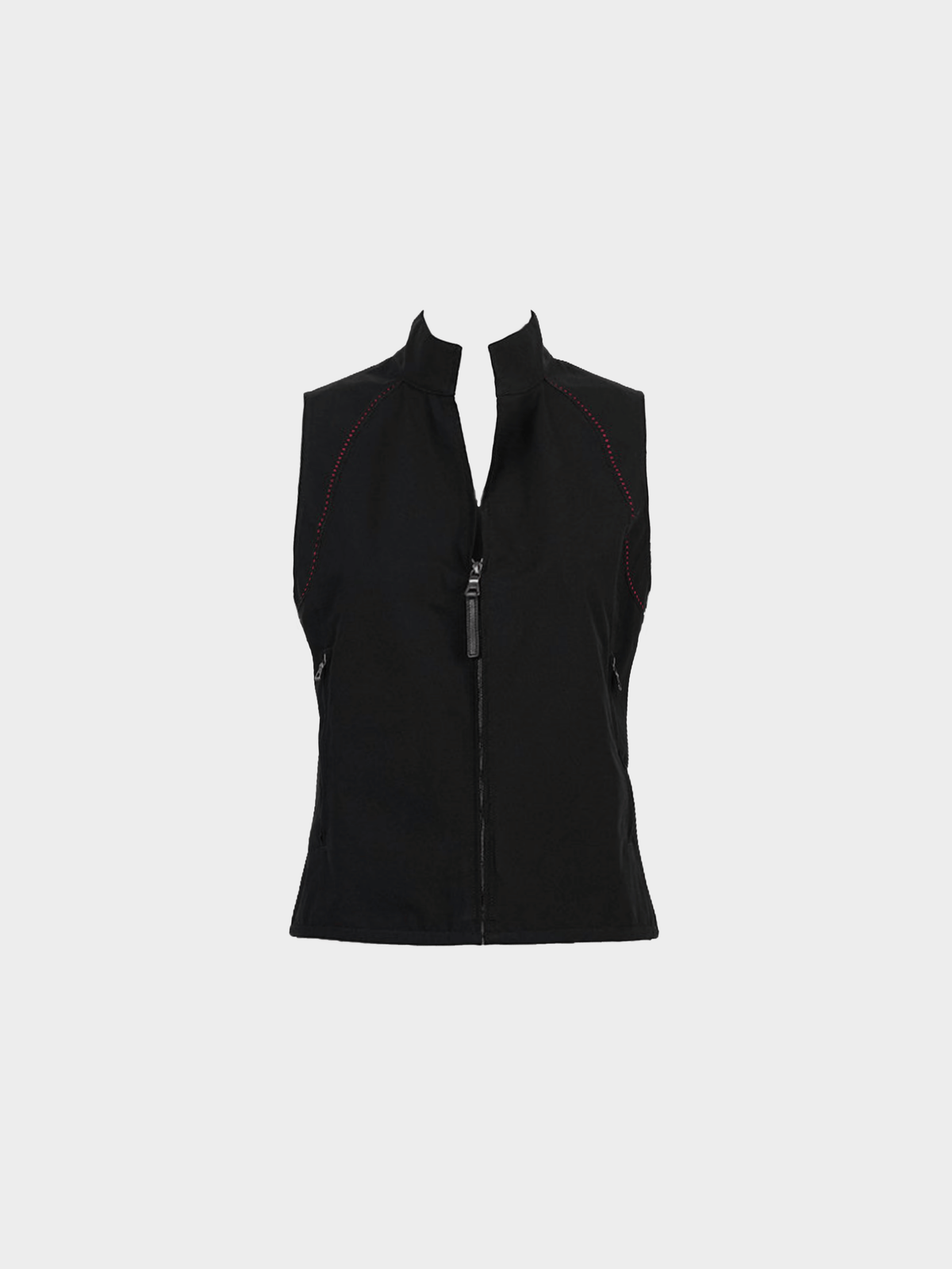 Prada SS 1999 Black Nylon Goretex Vest