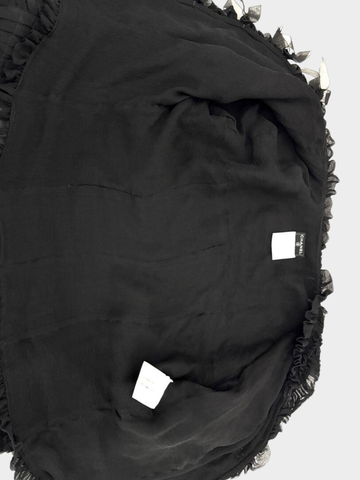 Chanel FW 2006 Silk Ruched Jacket
