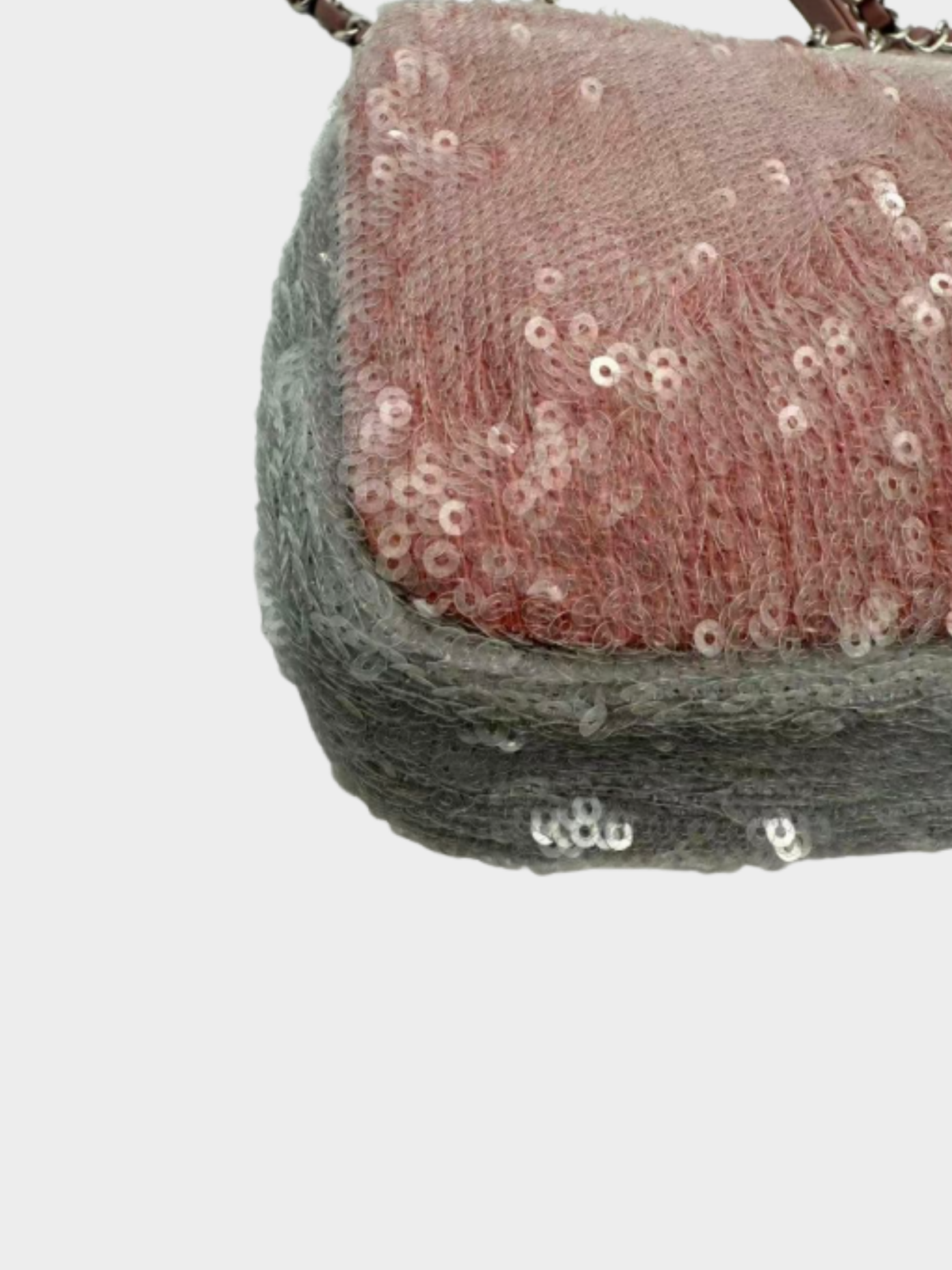 Chanel 2018 Waterfall Sequin Mini Classic Bag