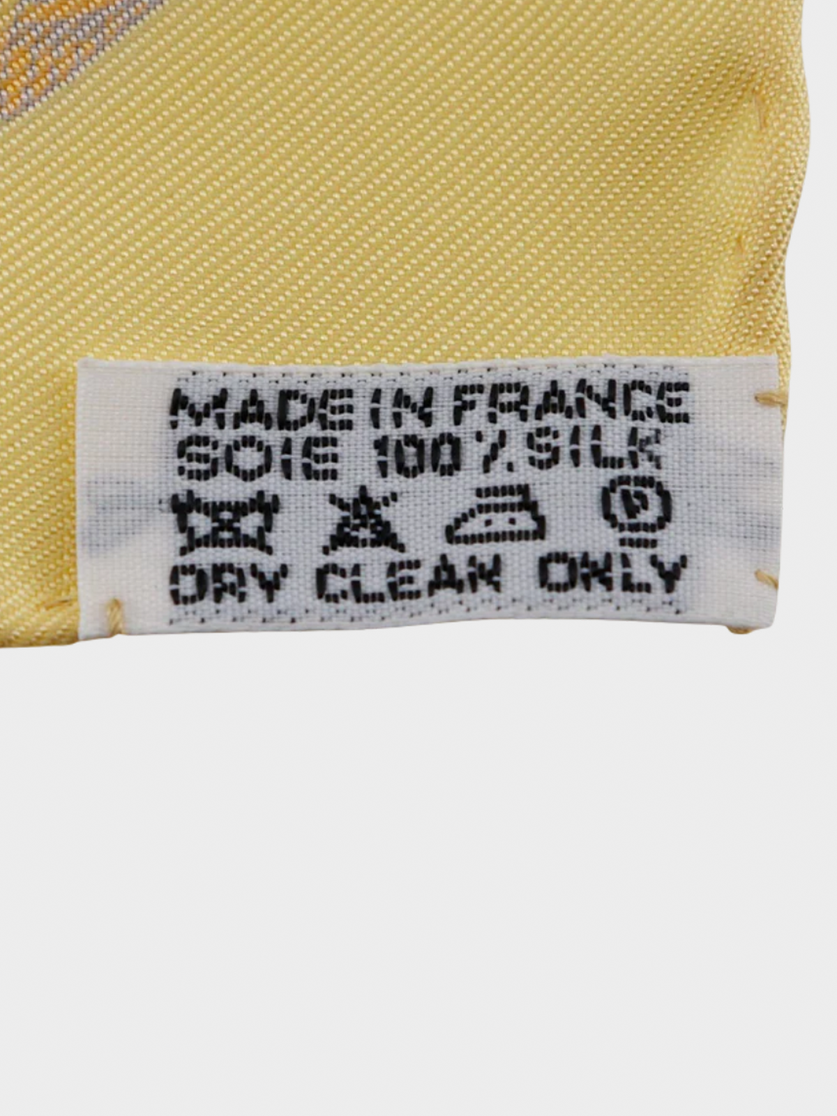 Hermes 1999 Yellow Carre 90 "Amore Sunflower" Scarf