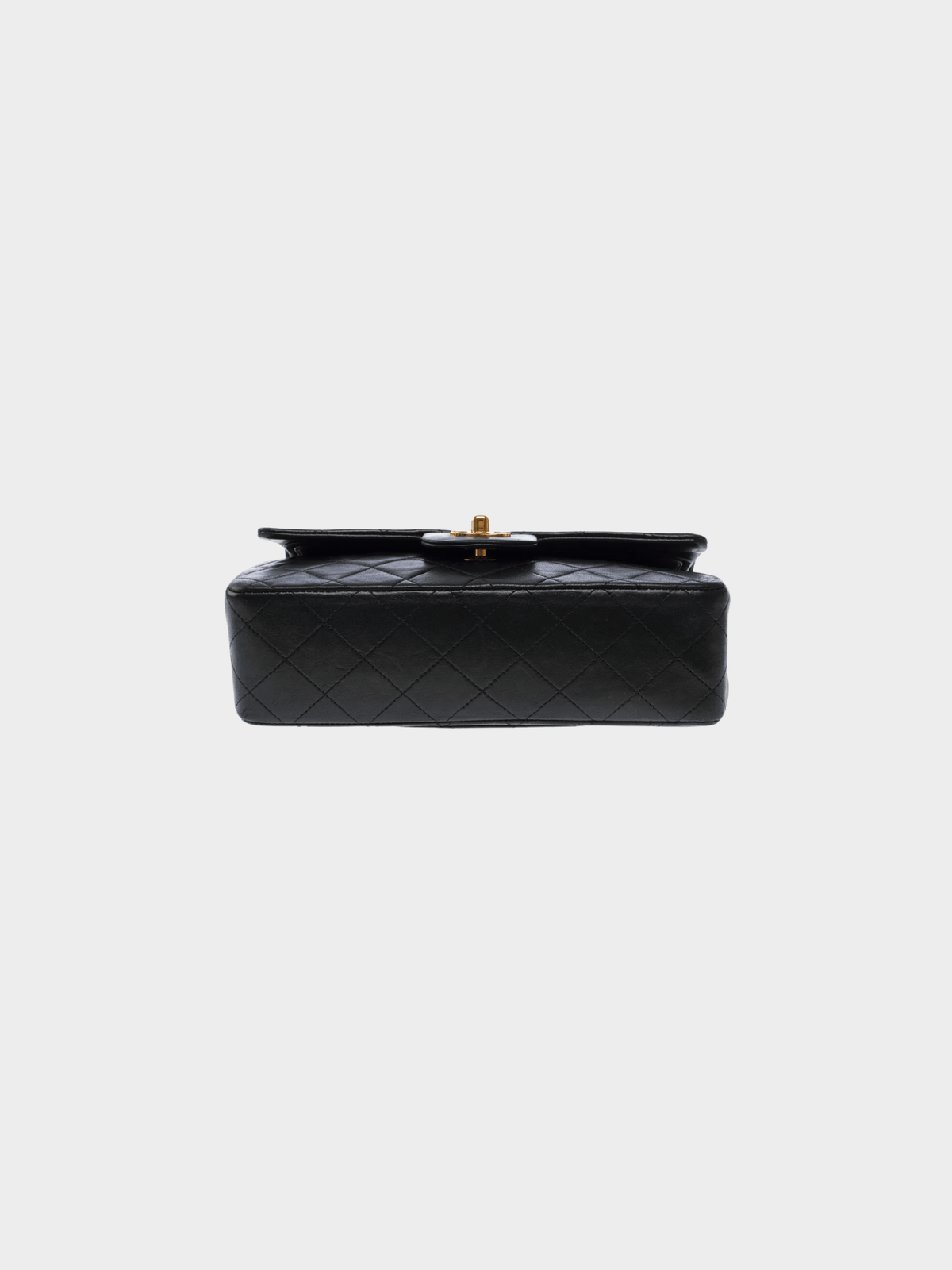 Chanel 1991 Black Diamond Quilt Classic Flap