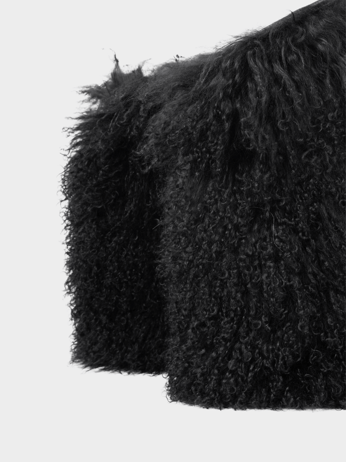 Yves Saint Laurent 2018 Nero Panenelli Mongolia Furry Patch Snowboots
