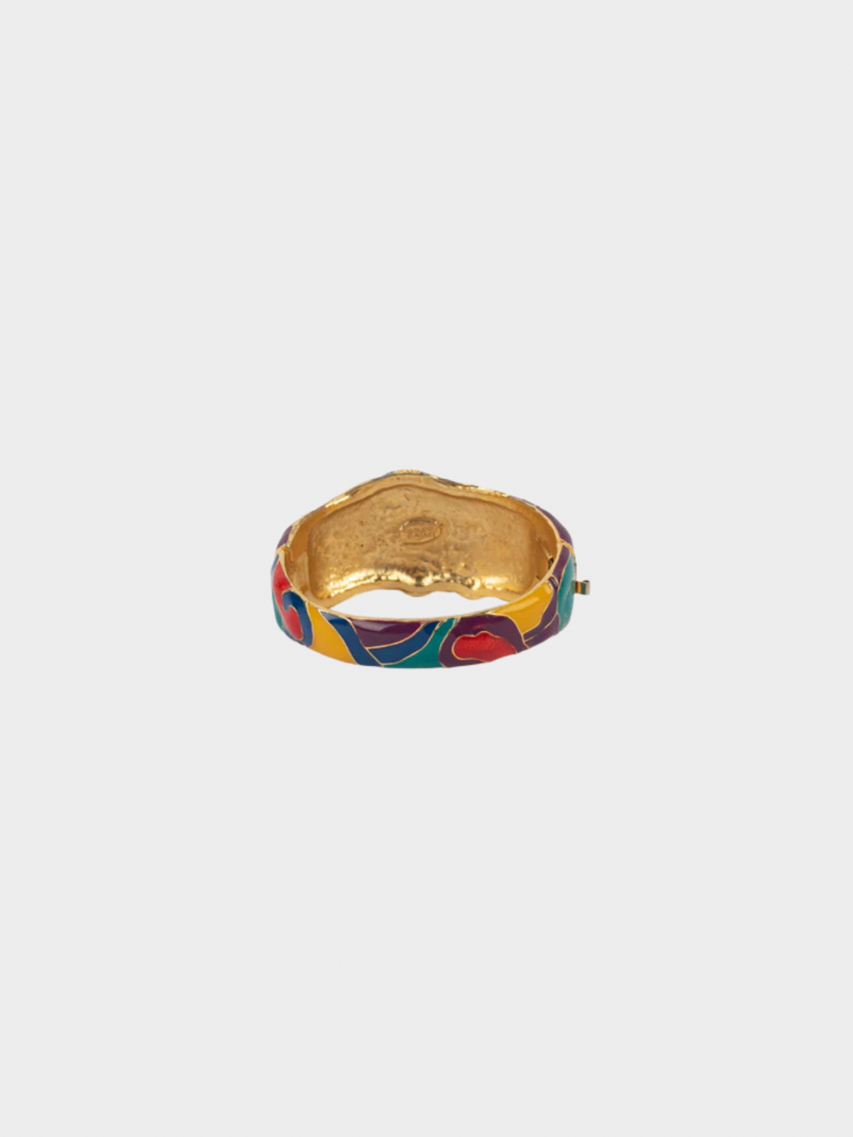 Emanuel Ungaro 2000s Multicoloured Enamel Bracelet