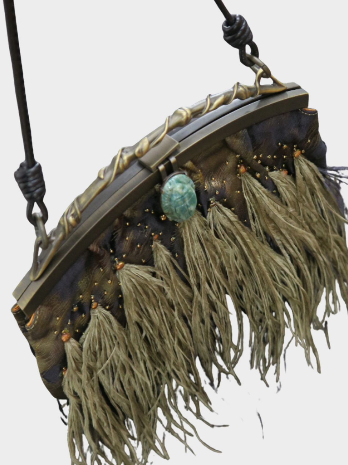 Valentino Spring 2003 RTW Runway Feather Bag