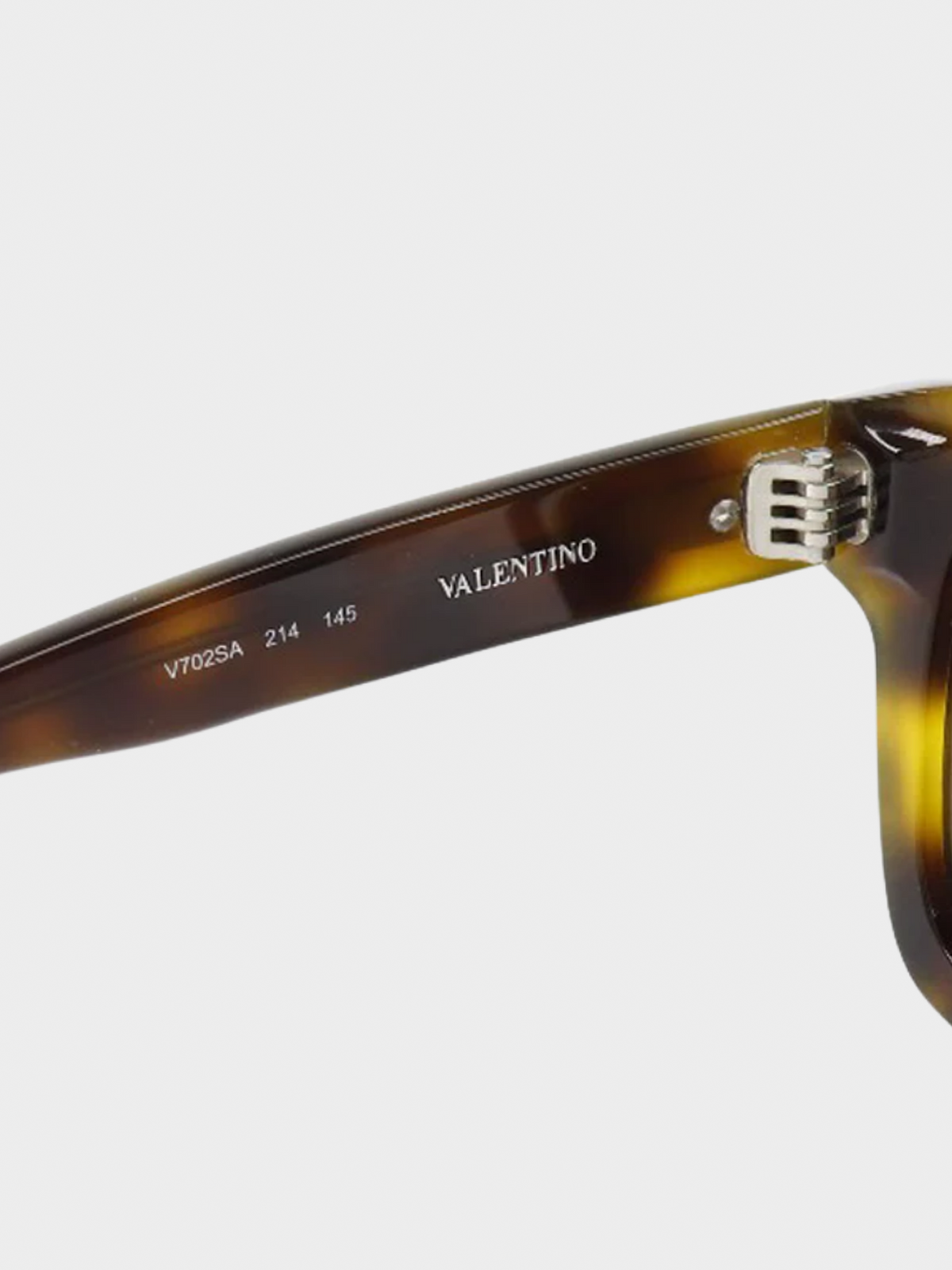 Valentino 2000s Brown Tortoiseshell Sunglasses