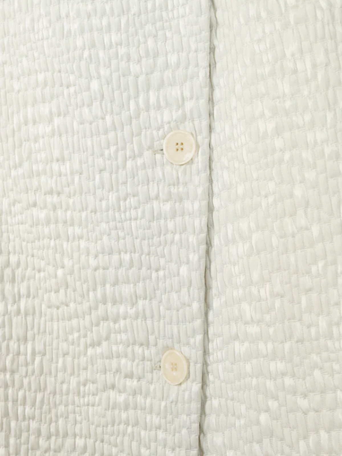 Versace Jeans 2000s White Couture Quilted Wrap Skirt