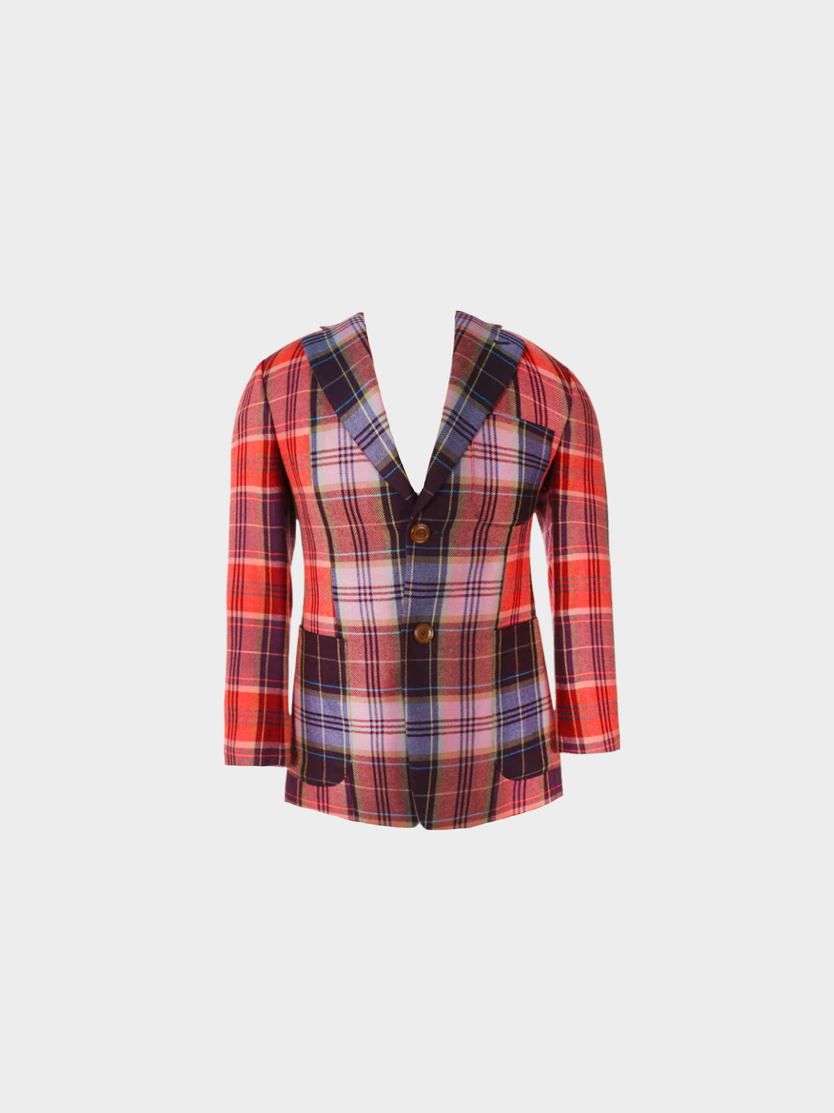 Vivienne Westwood AW Man 2014 Red Plaid Blazer
