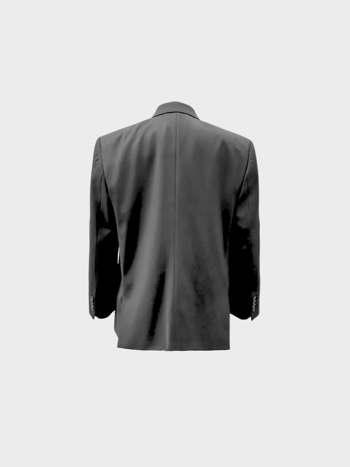 Balenciaga 2010s Black Unifit Wool Oversized Blazer