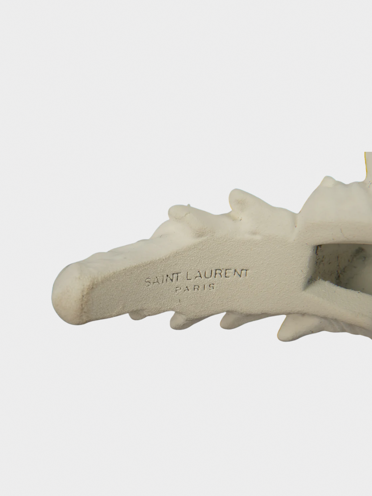 Yves Saint Laurent 2010s White Seashell Bracelet
