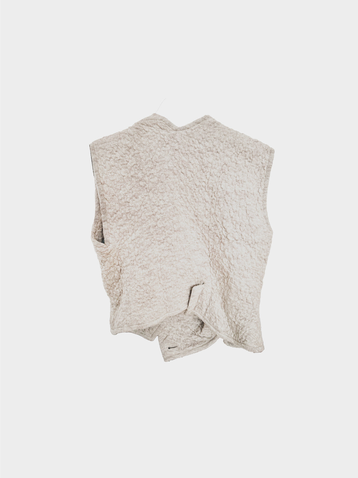 Vivienne Westwood 1990s Rare Red Label Beige Cloth Vest