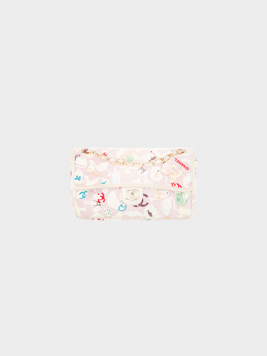 Chanel SS 2007 Pink Baby Animals Flap Bag