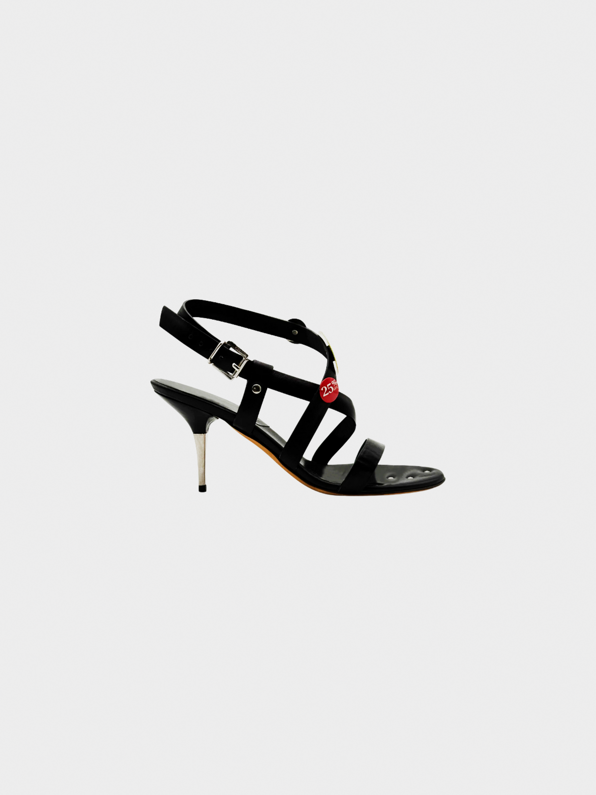 Christian Dior SS 2004 Black Hardcore Sandal