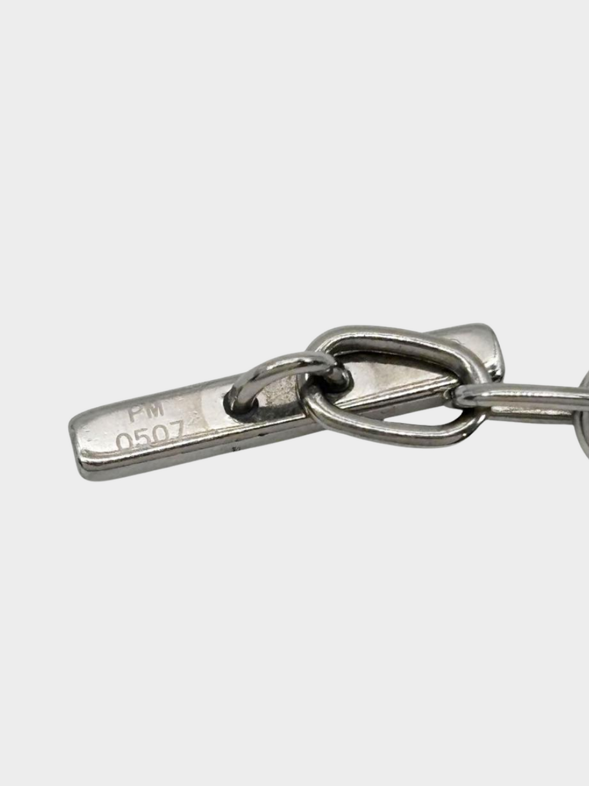 Gucci by Tom Ford 1990s Silver Chain D'Ancre Bracelet
