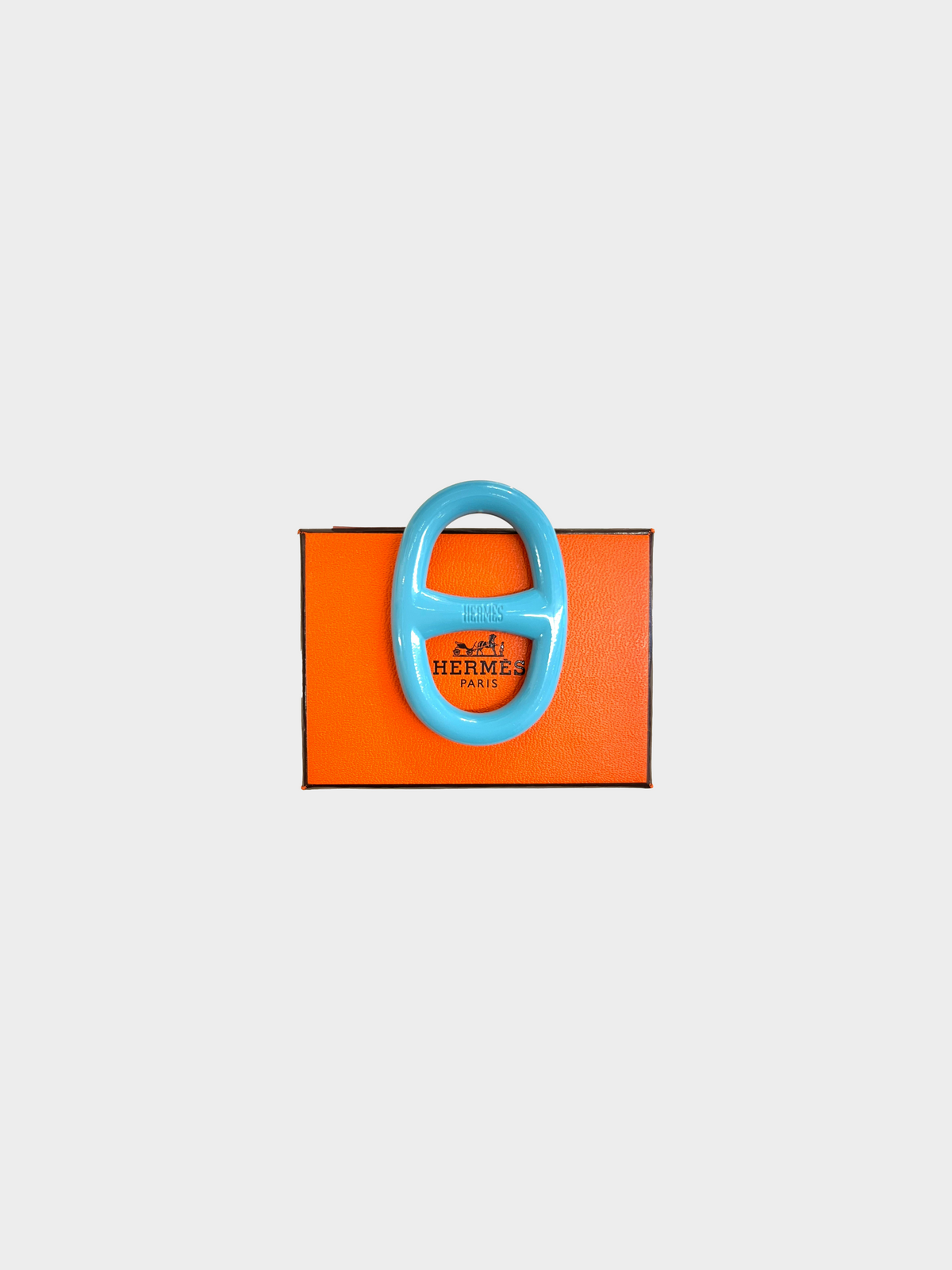 Hermès 1990s Chaine D’Ancre Scarf Ring