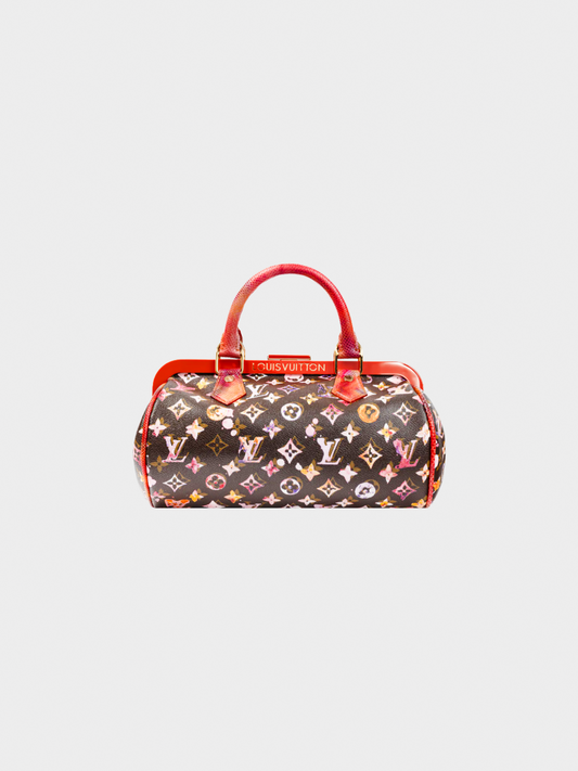 Louis Vuitton x Richard Prince SS 2008 Runway Papillon Frame Watercolor Bag