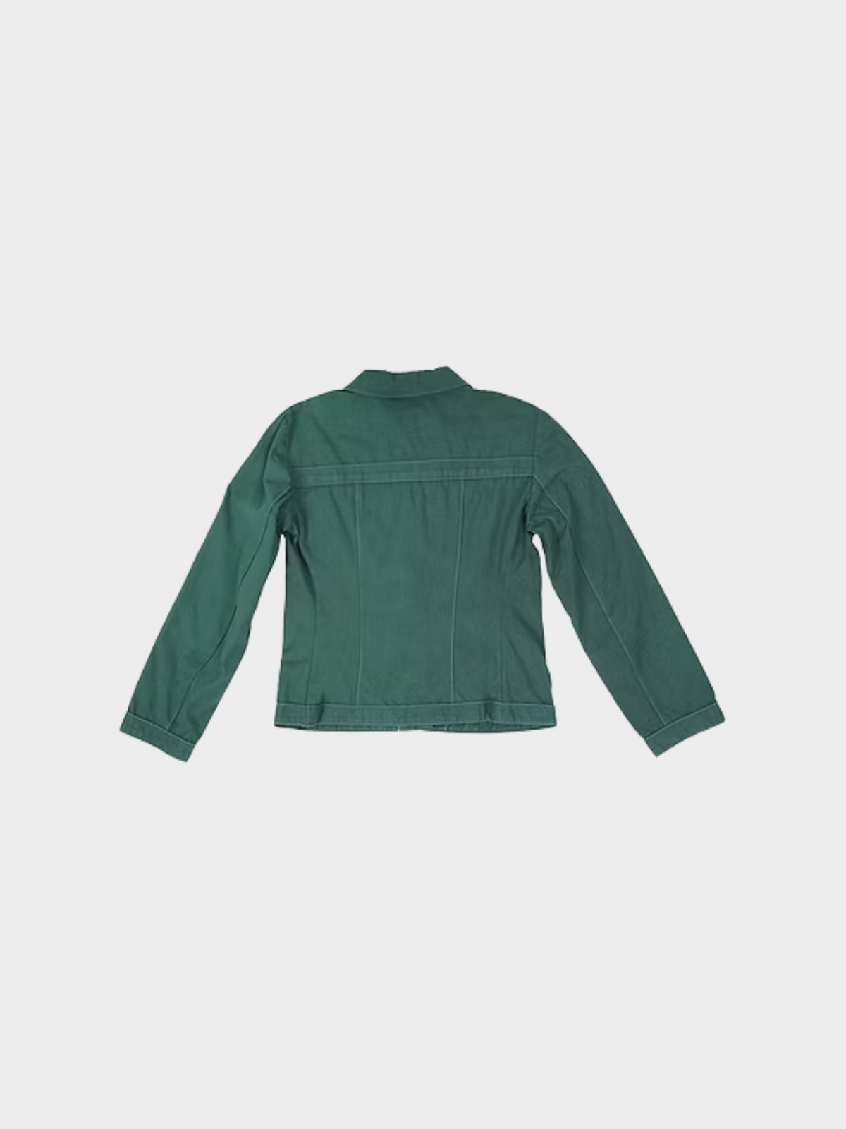 Miu Miu SS 1999 Green Cotton Light Jacket