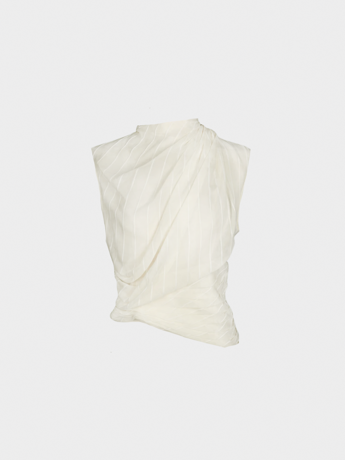 Christian Dior 1990s Cream Silk Top