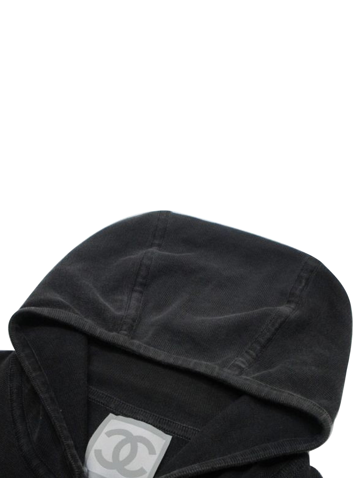 Chanel Sports Black Terrycloth Zip Jacket