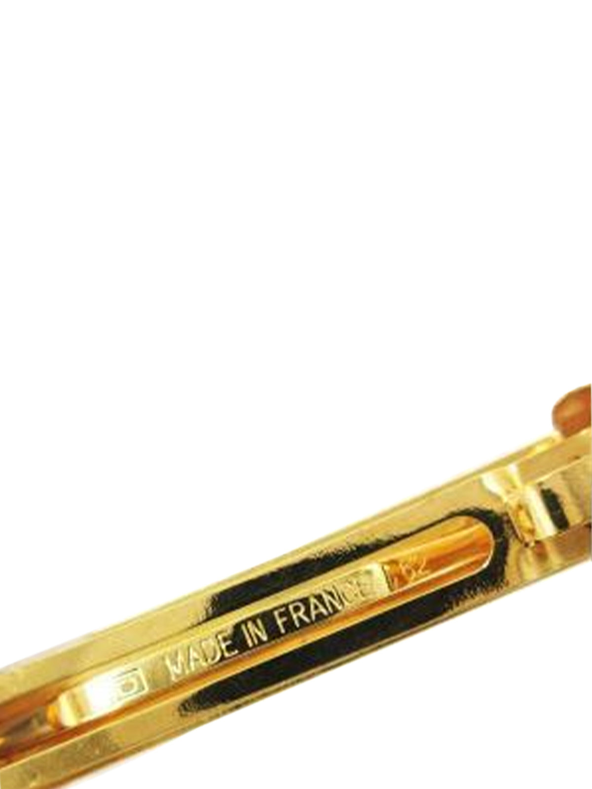 Chanel 2000s Rare Gold Barrette