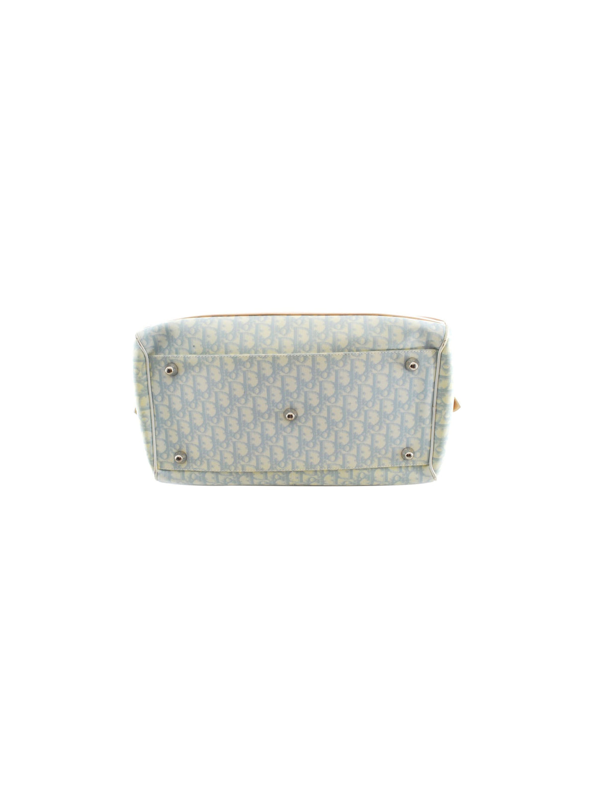 Christian Dior 2000s Blue Trotter Handbag
