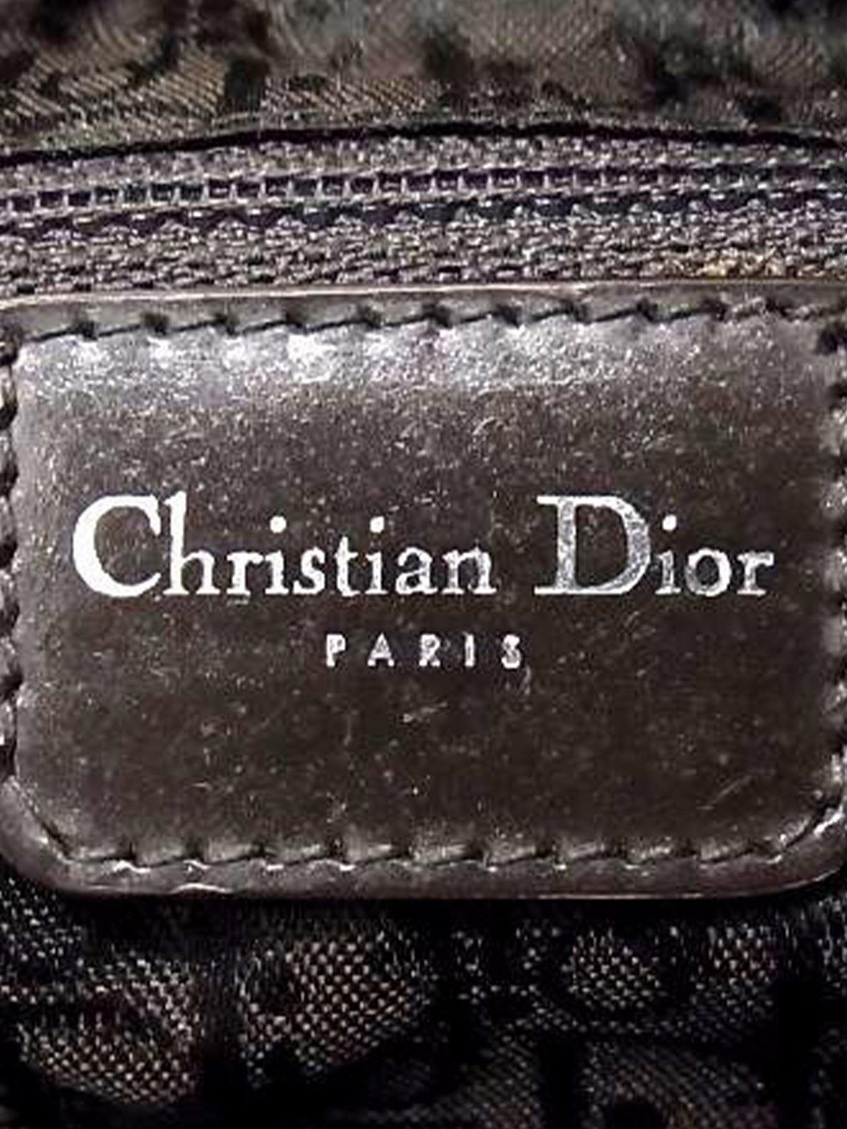 Christian Dior 2002 Fur Flight Brown Bag