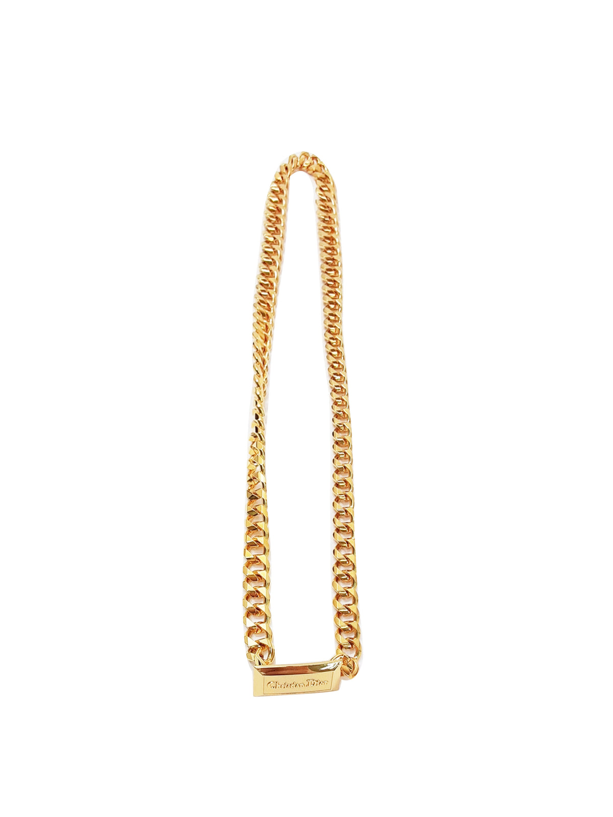 Christian Dior 2000s Rare Gold Chain Belt