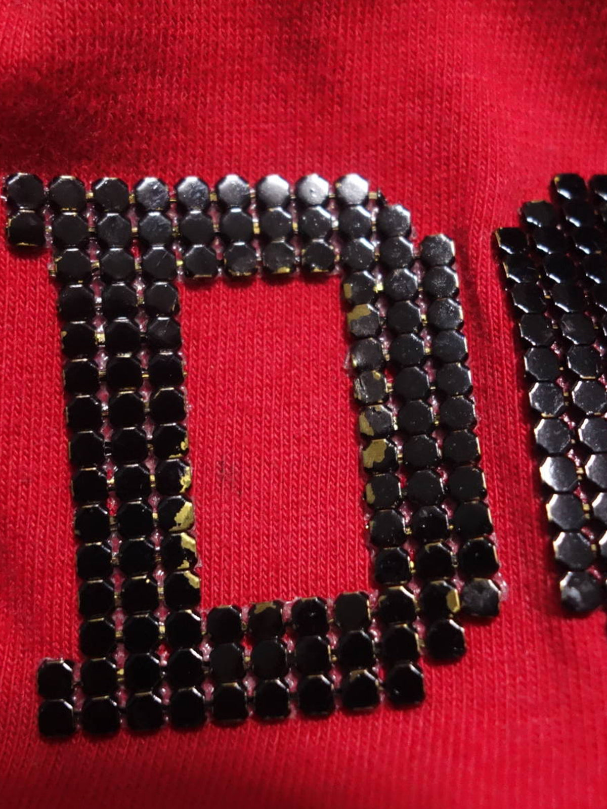 Christian Dior 2000s J'adore Studded Red T-Shirt