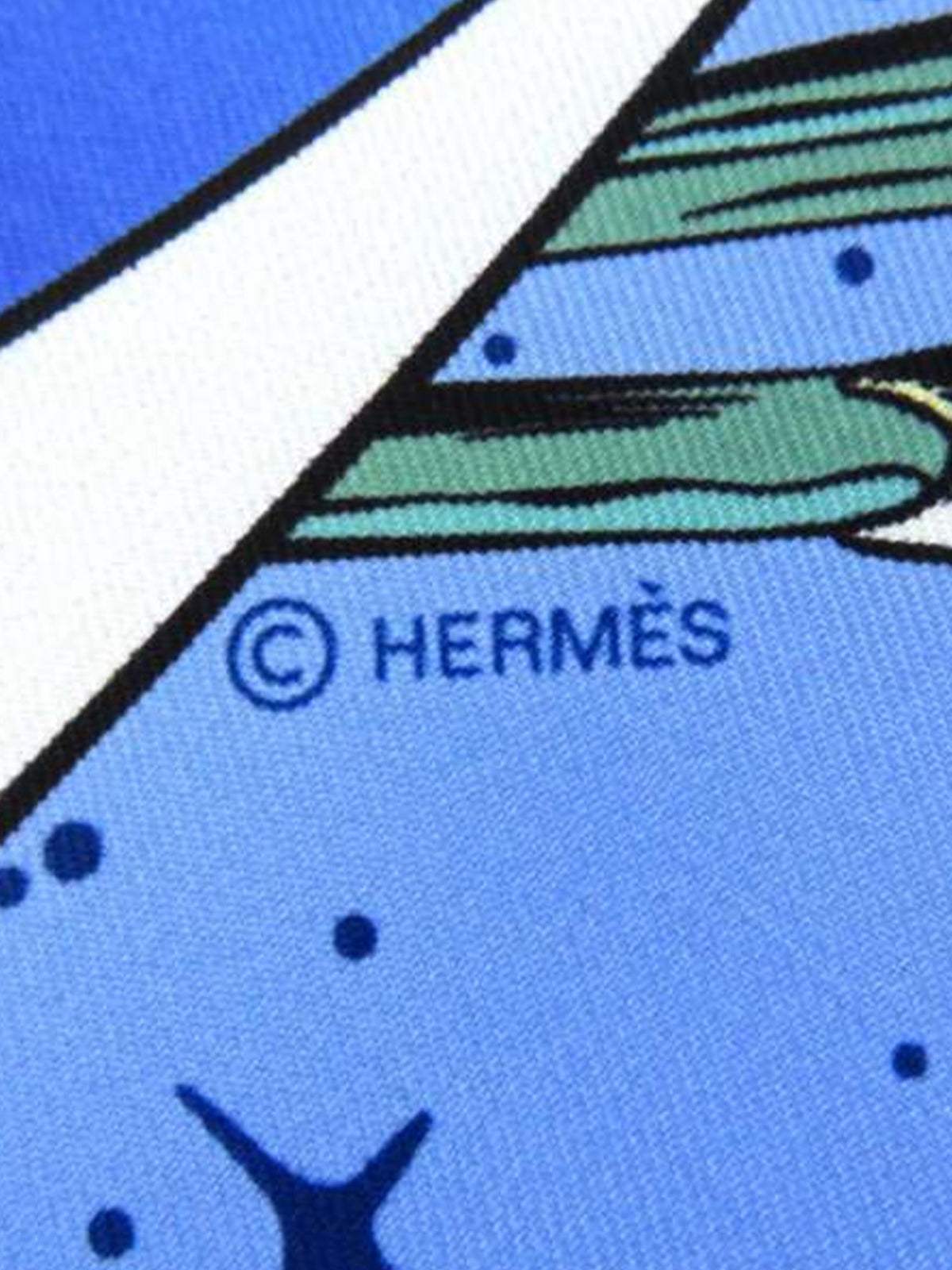 Hermès 2021 Silk Space Derby Scarf