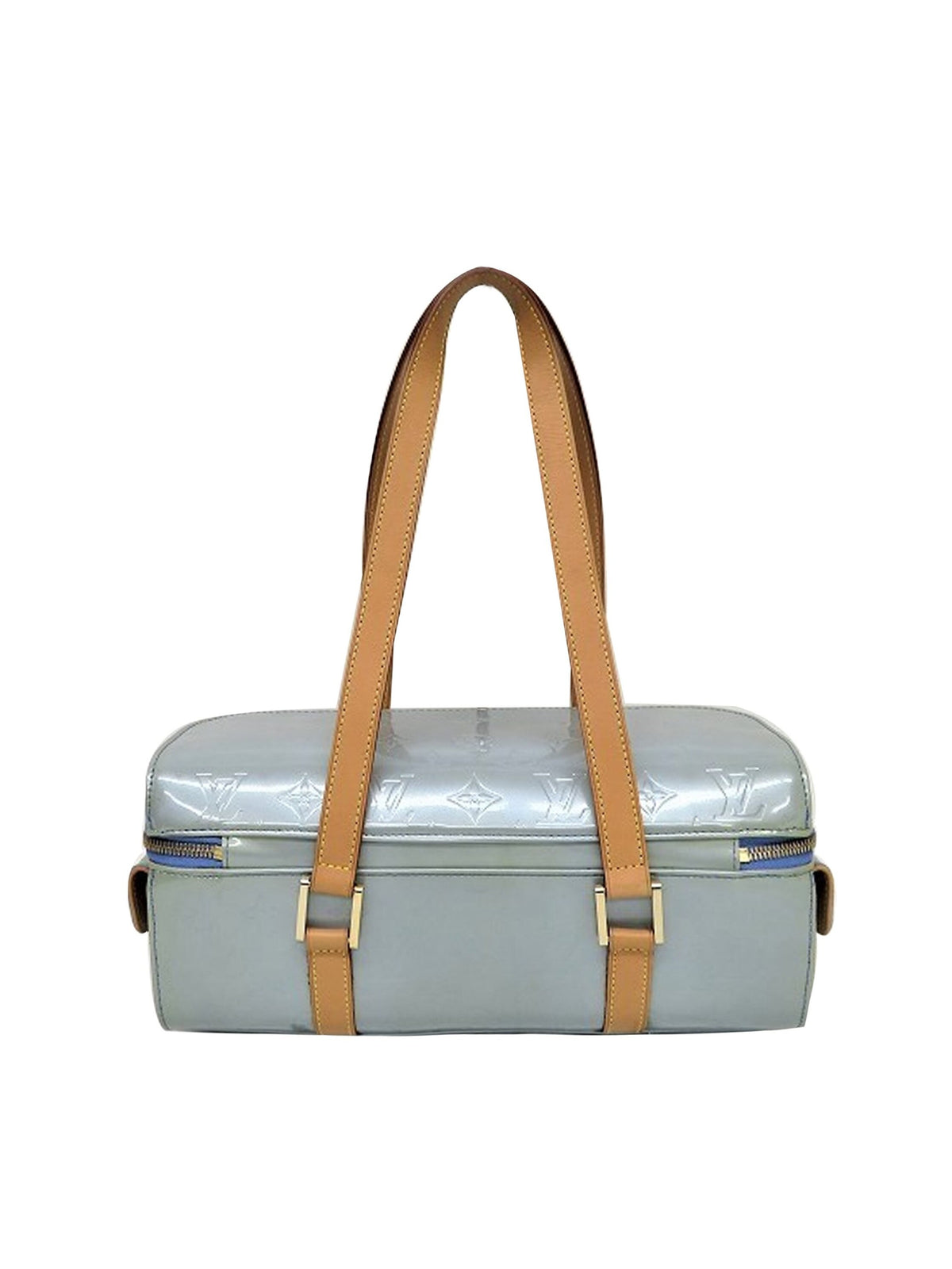 Louis Vuitton 2000s Blue Vernis Limited Vanity Bag