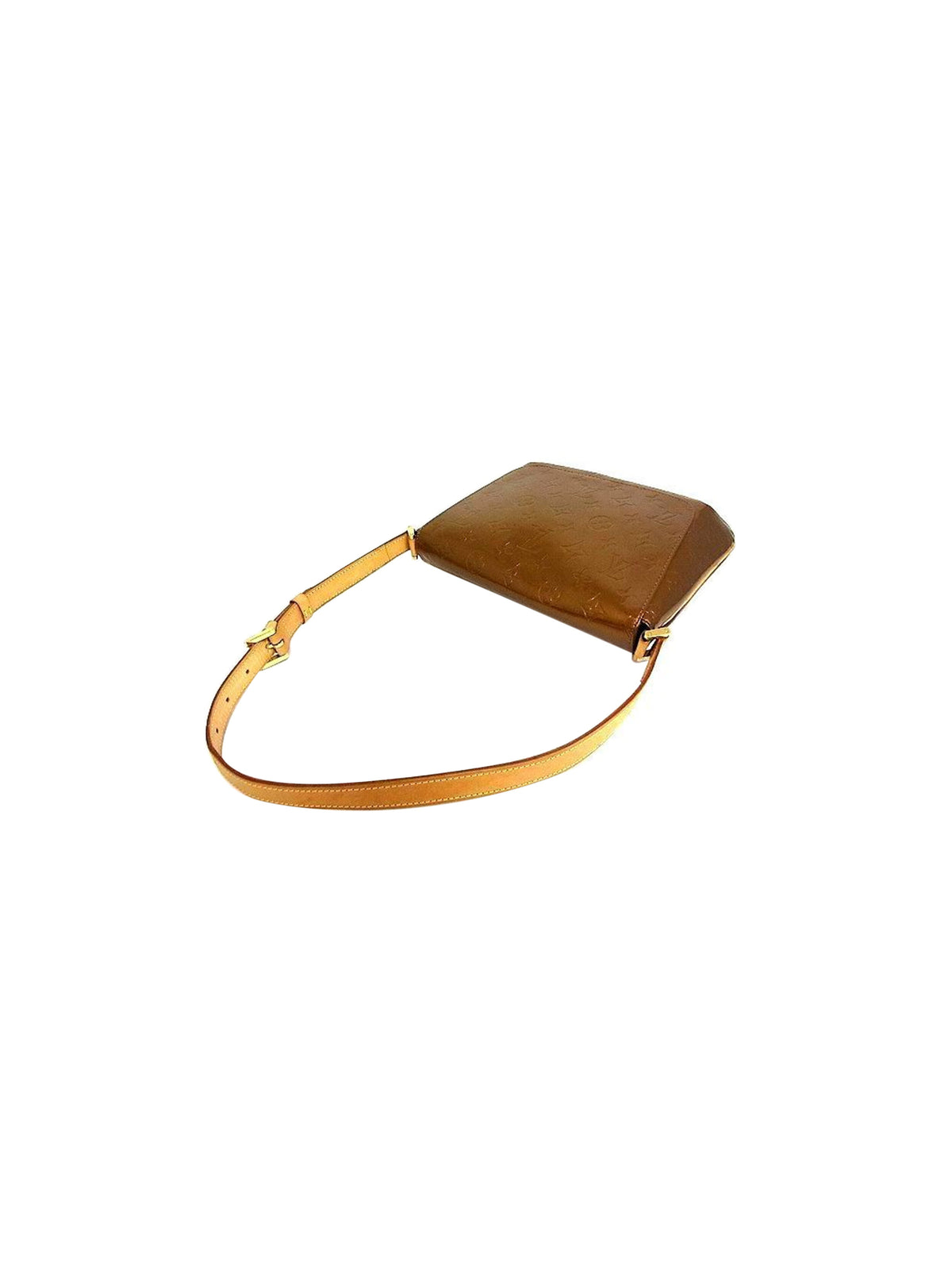 Louis Vuitton 2000s Brown Vernis Shoulder Bag
