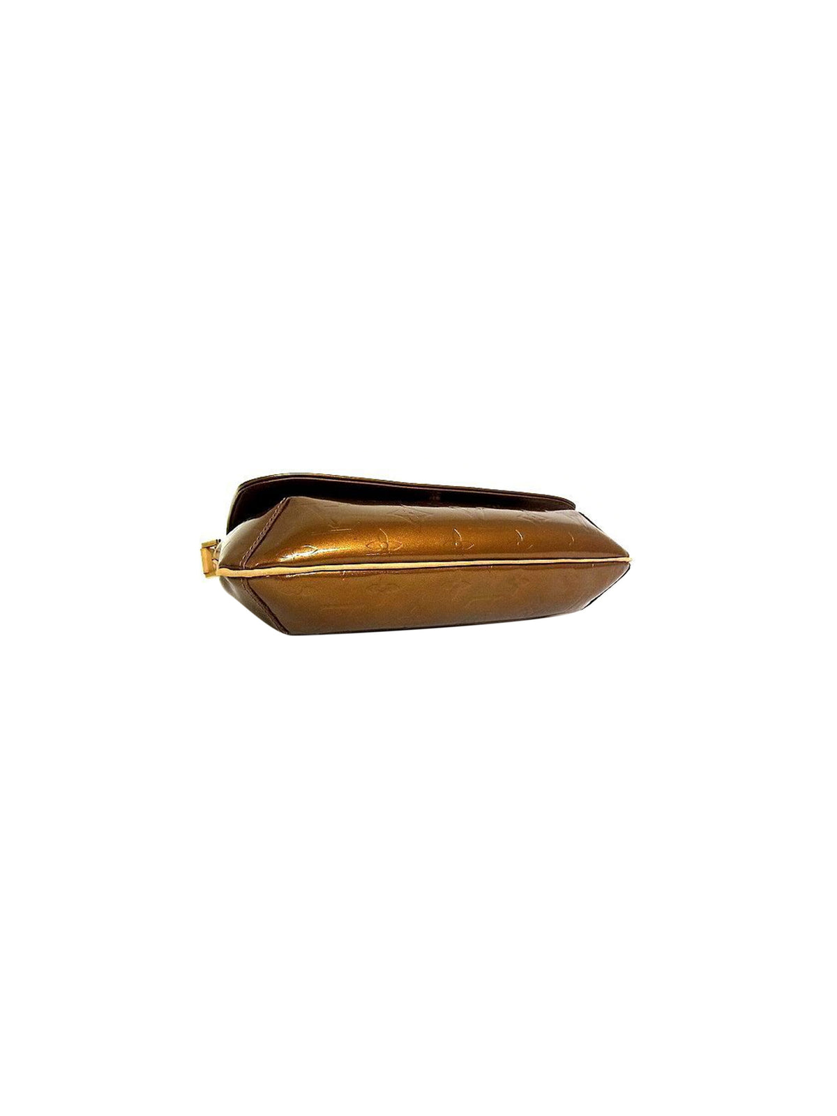Louis Vuitton 2000s Brown Vernis Shoulder Bag
