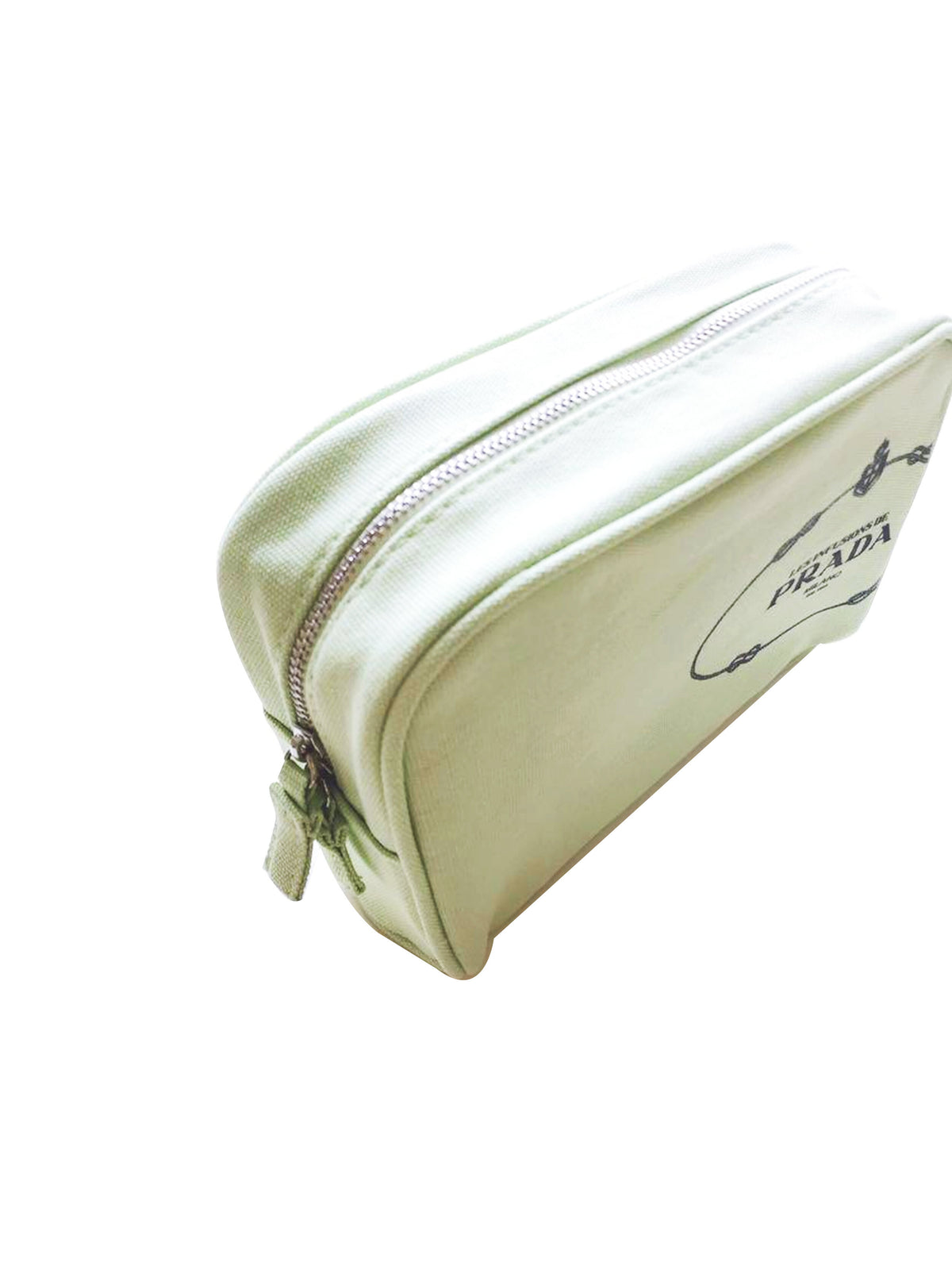 Prada 2000s Green Infusions Makeup Bag