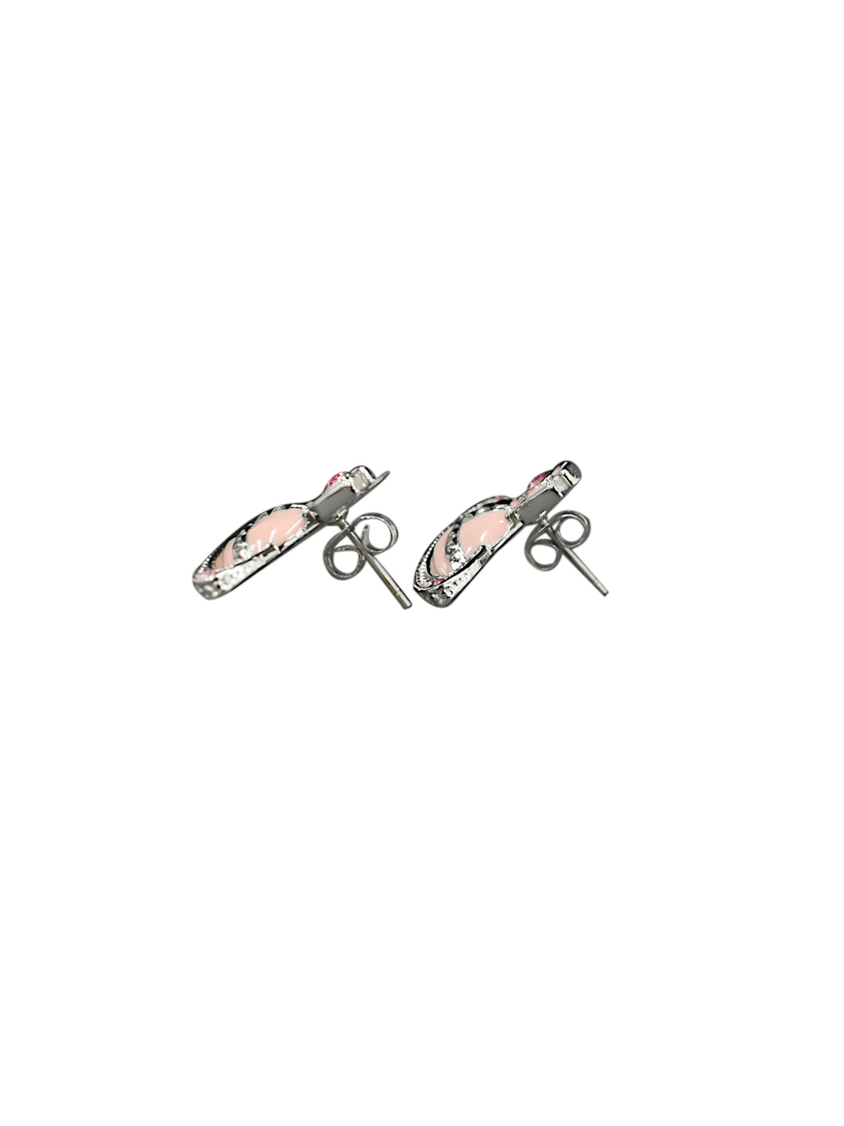 Vivienne Westwood 2000s Pink Orb Earrings