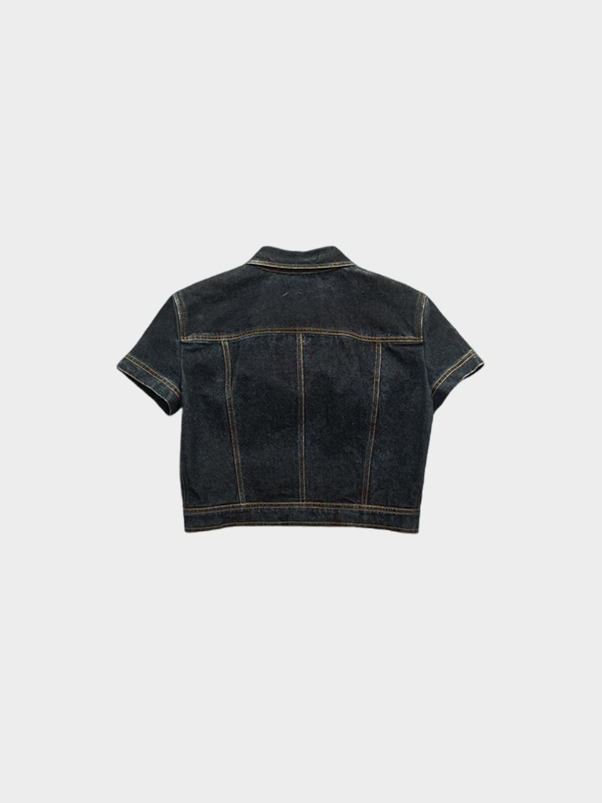 Chanel 1997 AW Denim Button Up Top