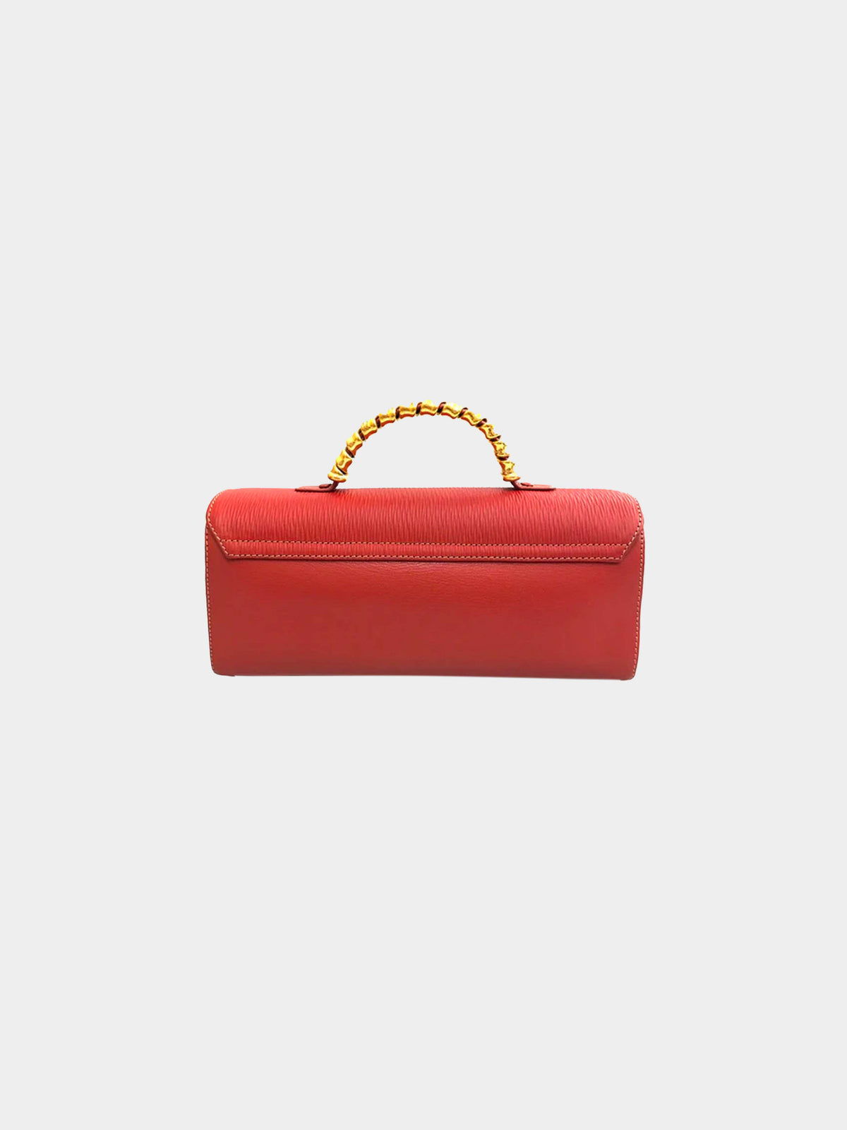 Loewe 2000s Velazquez Handbag Leather Red