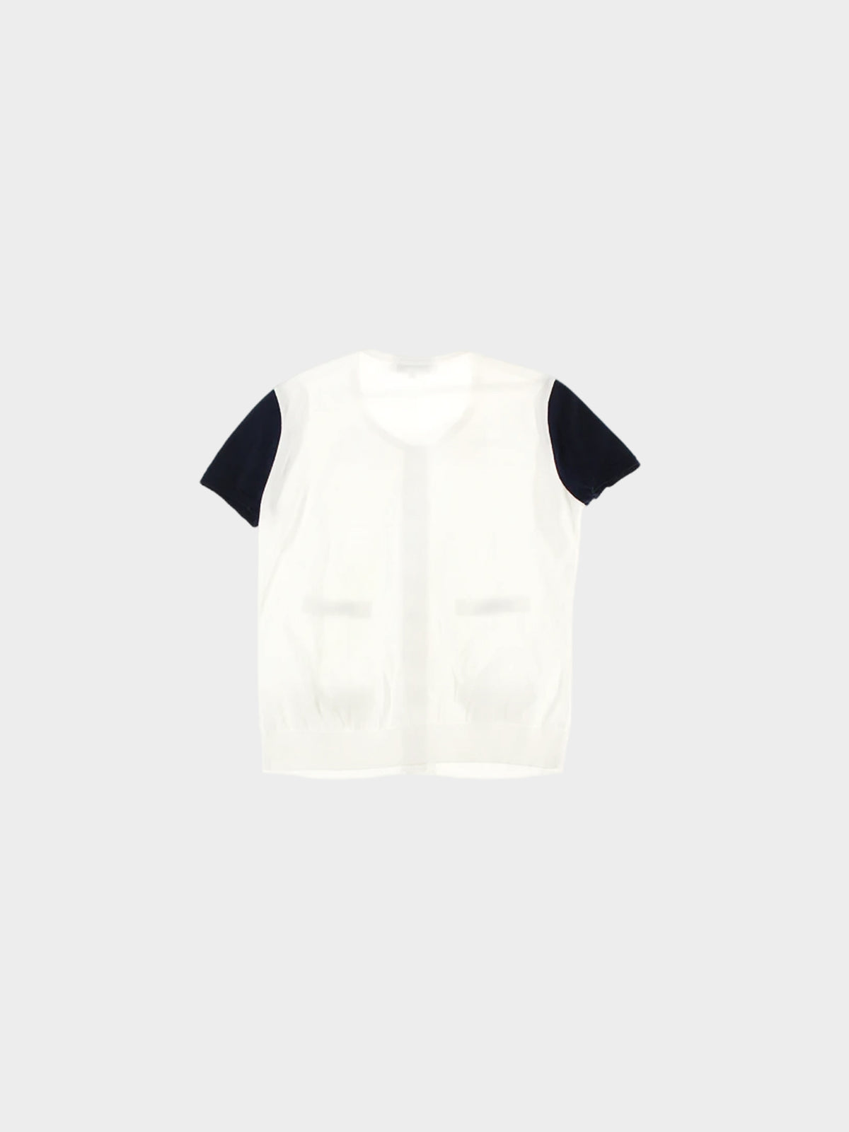 Chanel 1996 Two-Toned Knit Cardigan