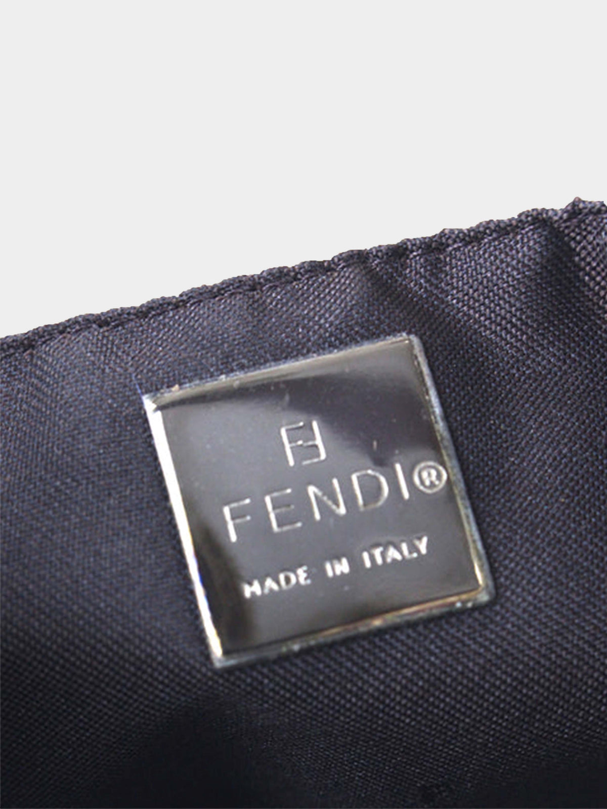 Fendi 2000s Zucca Pattern Mini Mamma Bucket Handbag