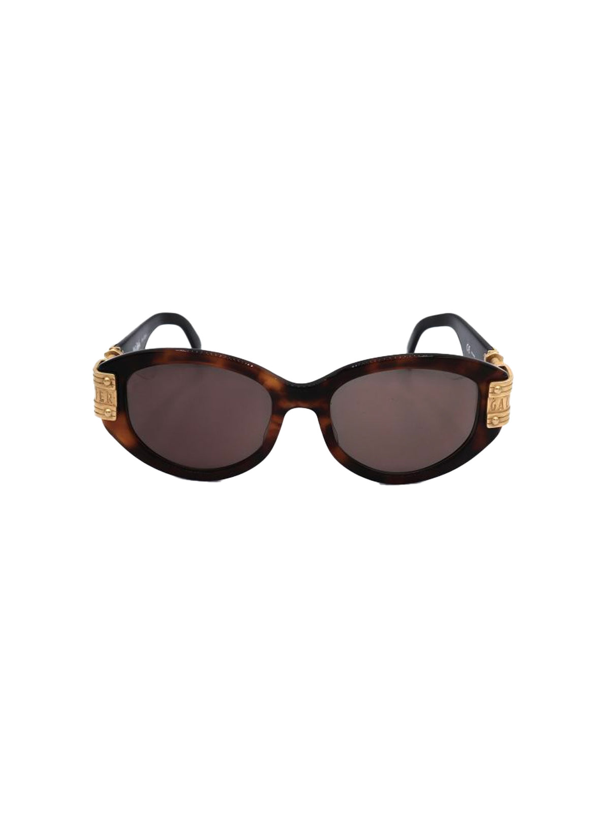 Jean Paul Gaultier 2000s Gold Hardware Sunglasses