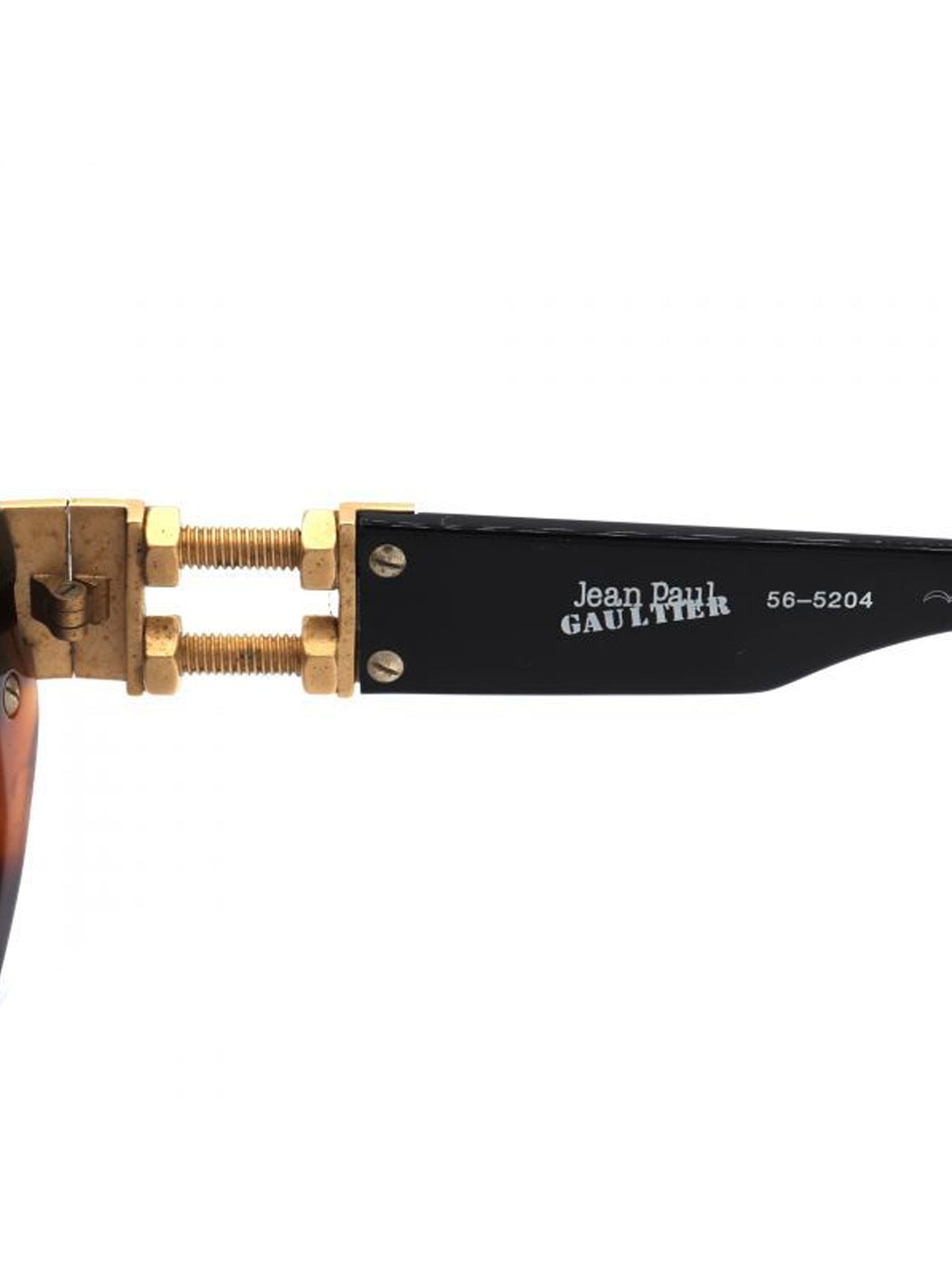Jean Paul Gaultier 2000s Gold Hardware Sunglasses