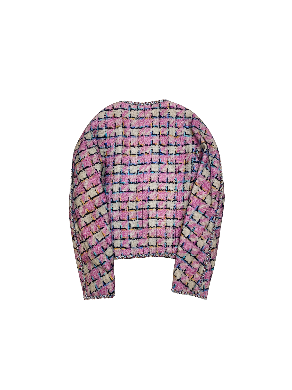 Chanel 1998 Cruise Beaded Tweed and Mesh Jacket