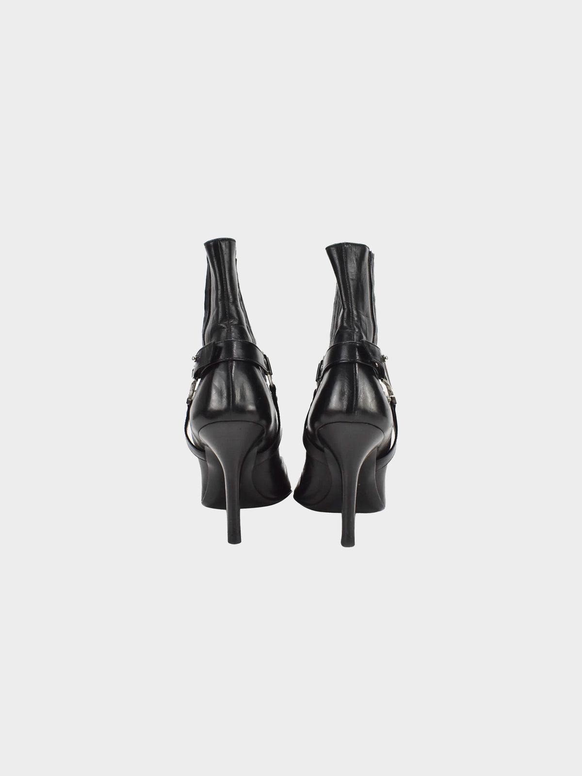 Christian Dior 2000s Leather Biker Boots