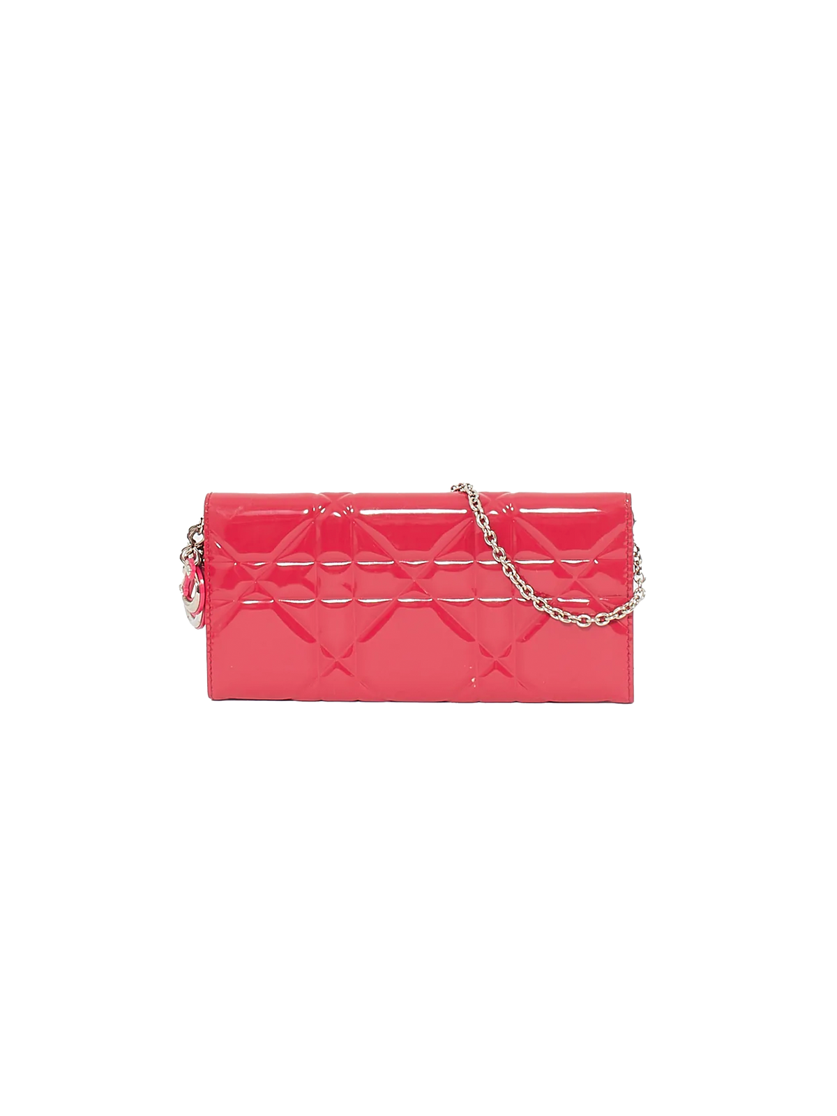 Christian Dior 2012 Fuschia Cannage Crossbody