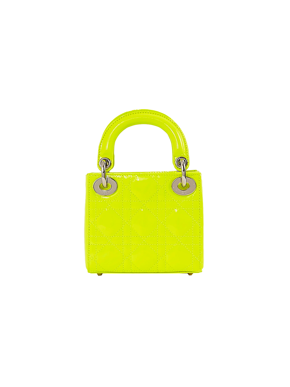 Christian Dior 2016 Neon Patchwork Lady Dior Bag