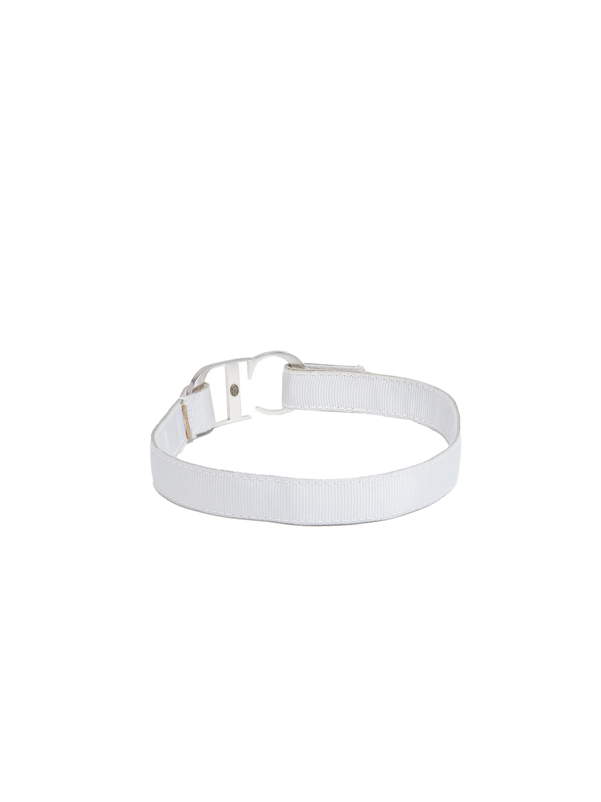 Christian Dior 2000s Silver Choker Necklace