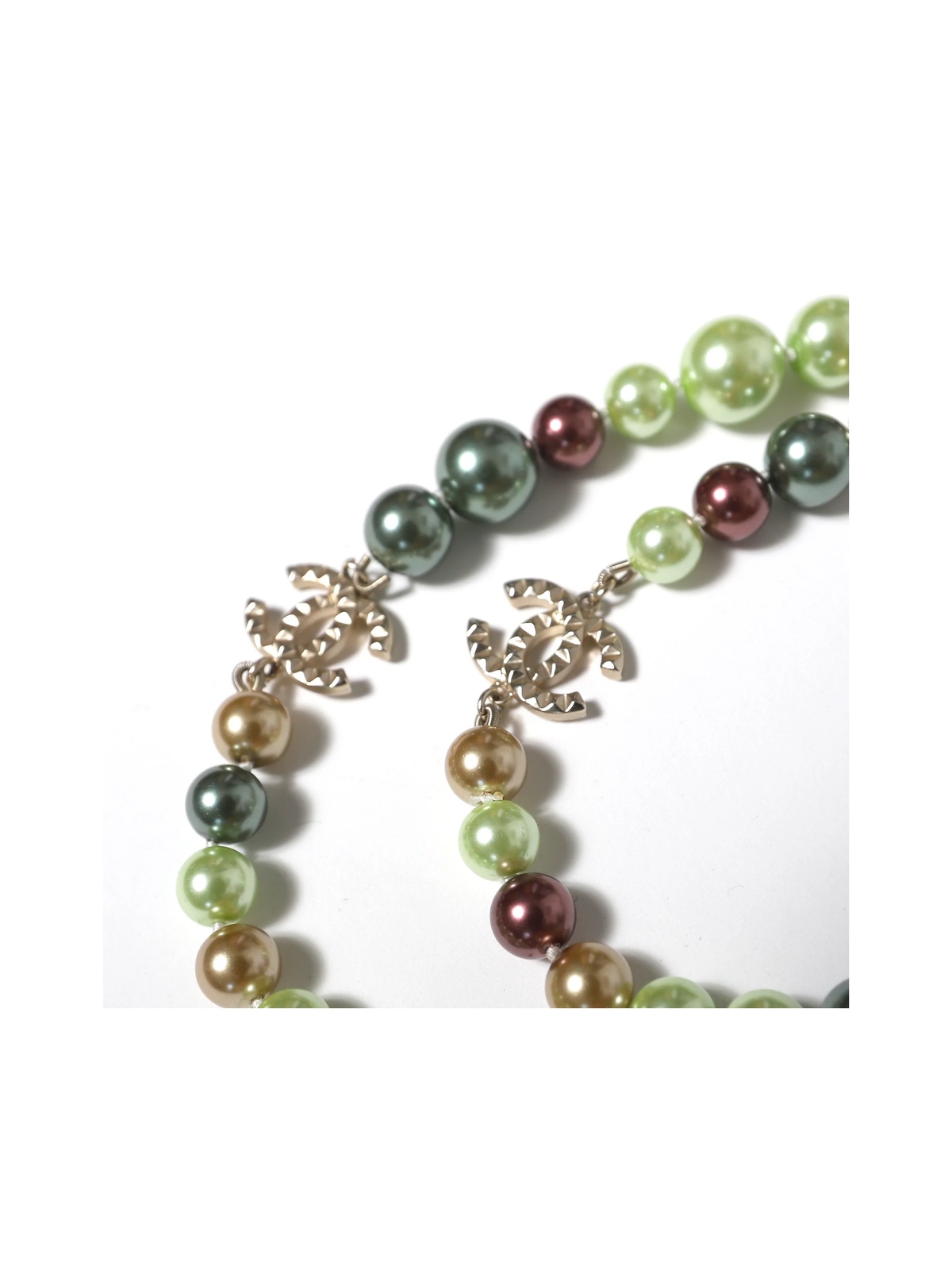 Chanel Cruise 2017 Multi-Color Pearl Necklace